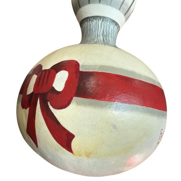 Hand painted Gourd‎ Art Chef Sugar Spice Kitchen Decor Whimsical Folk Art Signed - Picture 7 of 11